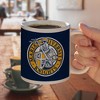 Marian University Primary Logo Ceramic Coffee Mug Novelty Gift Mugs for Coffee Tea and Hot Drinks 11oz White - 4 of 4