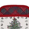 Spode® Christmas Tree Tartan Pot Holder & Oven Mitt Set - 2 of 3