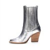 Women's Wo's Cali Metallic Bootie - CHINESE LAUNDRY - 3 of 4