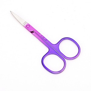 Unique Bargains Women 2.0A Scissors Eyebrow Trimmer Scissors 1 Pc - 1 of 3