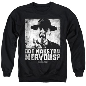Full Metal Jacket Do I Make You Nervous Adult Crewneck Sweatshirt - 1 of 4