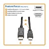 Tripp Lite 4K at 30 Hz DisplayPort™ 1.2 Male with Latch to HDMI® Male Adapter Cable, 6 Ft., Black, P582-006-V2 - 4 of 4