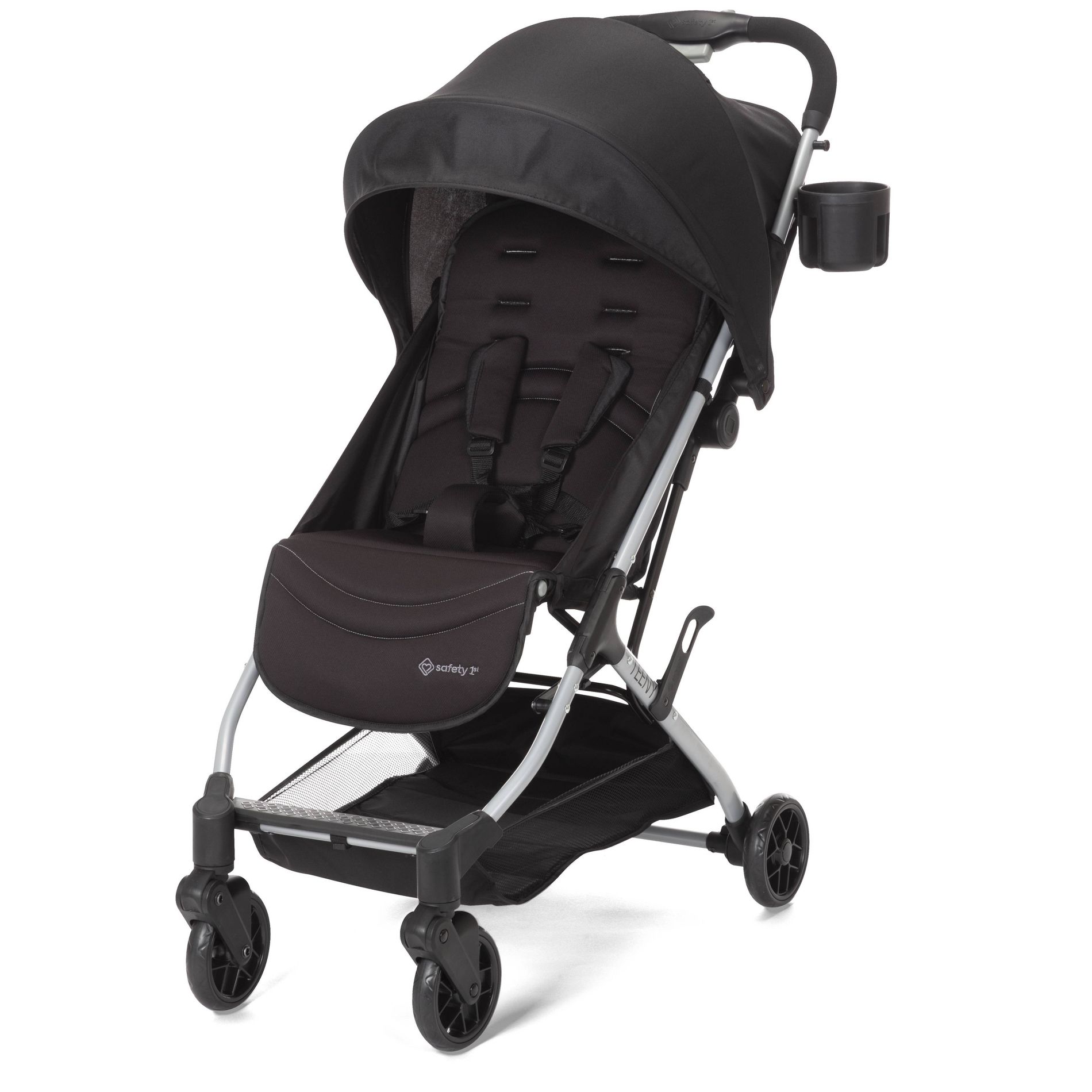 Safety 1st Teeny Ultra Compact Lightweight Stroller - Black Magic