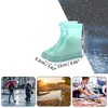 Unique Bargains Reusable Waterproof Shoe Covers Non-Slip for Men Women Easy to Clean Portable 1 Pair - 2 of 4