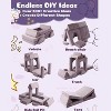 Vipbear Kids Sofa Couch, 500+DIY Creative Modular Kids Play Couch, Convertible Foam Playing Cushion - 4 of 4