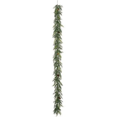 Sullivans Artificial Arborvitae Garland 72"L Green