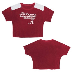 NCAA Alabama Crimson Tide Girls' Boxy T-Shirt - 1 of 3