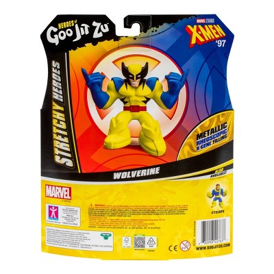 Heroes of Goo Jit Zu Stretchy Wolverine Action Figure