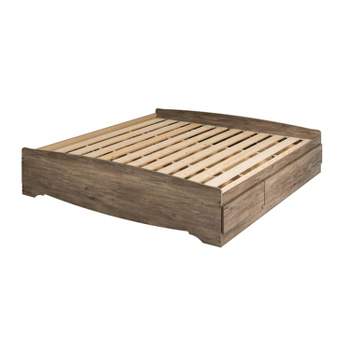 Mate's Platform Storage Bed with 6 Drawers - Prepac 