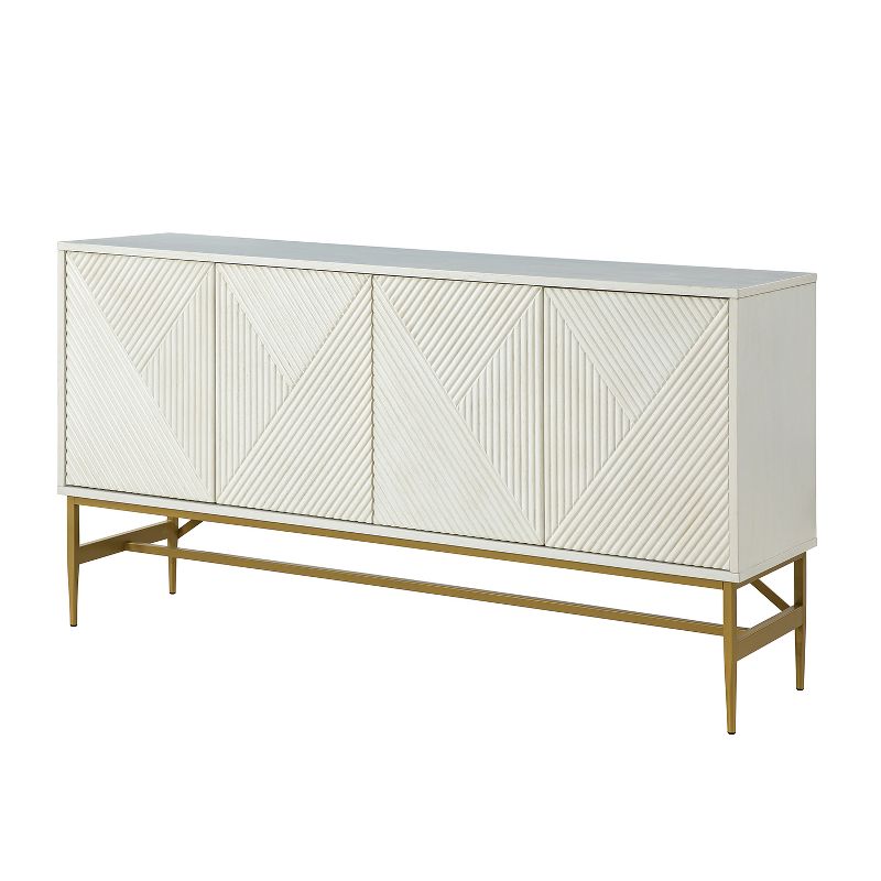 Uirich 65'' Wide Modern Sideboard Storage Cabinet with Adjustable Shelves| KARAT HOME, 1 of 11