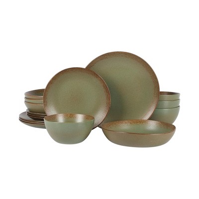 Nebula Vortex Reactive Glaze Stonware Dinnerware