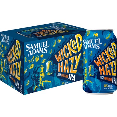 Samuel Adams Wicked Hazy New England IPA Beer - 6pk/12 fl oz Cans