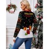 Ugly Christmas Sweaters for Women Cute Funny Tacky Holiday Parties Knitted Xmas Sweater(LED Light can light up) - 2 of 4