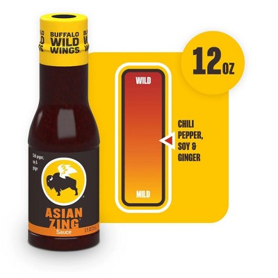 Buffalo Wild Wings Asian Zing Sauce 12 fl oz (Pack of 2)
