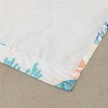 Montego Window Panel Blackout Curtain Pair 42" x 84" Aqua by Greenland Home Fashions - 4 of 4