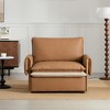 TiramisuBest Modern Style Oversized Armchair Accent Chair Single Sofa Lounge Chair for Living Room, Bedroom - 3 of 4