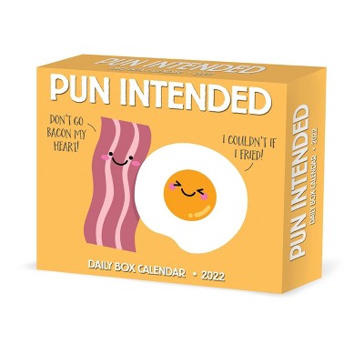 2022 Box Calendar Pun Intended - Willow Creek Press