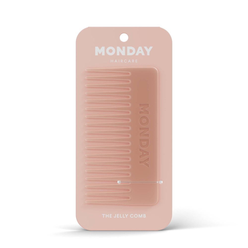 MONDAY Haircare Jelly Hair Comb in Soft Pink
