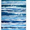 Homefires Sapphire Stripes Rug – 5' x 7' Indoor Area Rug with Blue Gradient Pattern, Stylish Accent for Living Spaces - 2 of 3