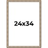 PosterPalooza | Refined Silver Picture Frame - UV Acrylic, Foam Board Backing, Hanging Hardware - 2 of 4