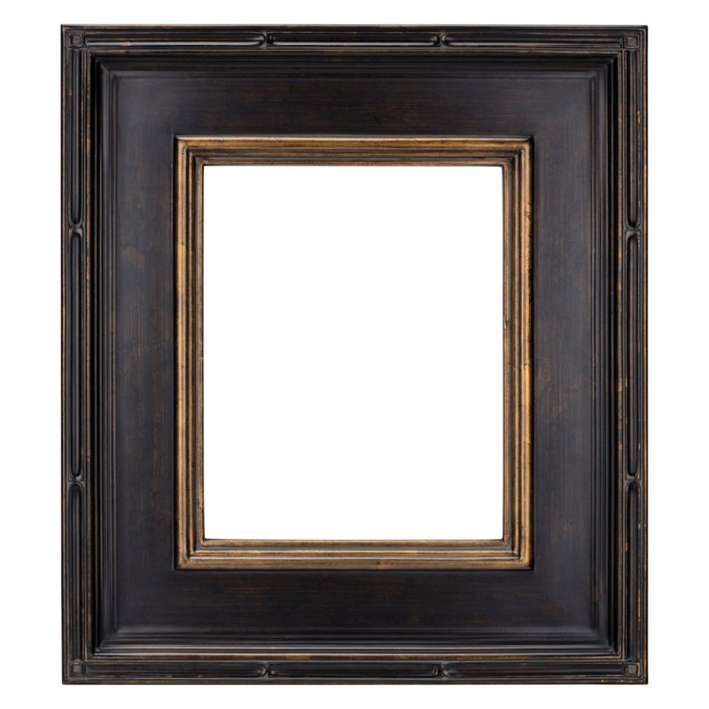 Creative Mark Museum Collection Plein Aire Antique Black W/ Gold Liner Frame 3.5" Wide, 1 of 8