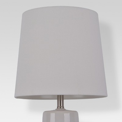 Tall Replacement Shade Mod Drum White, Tall Thin Drum Lamp Shade