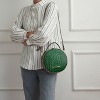 MKF Collection Ynnari Women's Crossbody Bag Croc-Embossed Chic Round by Mia K - 3 of 4