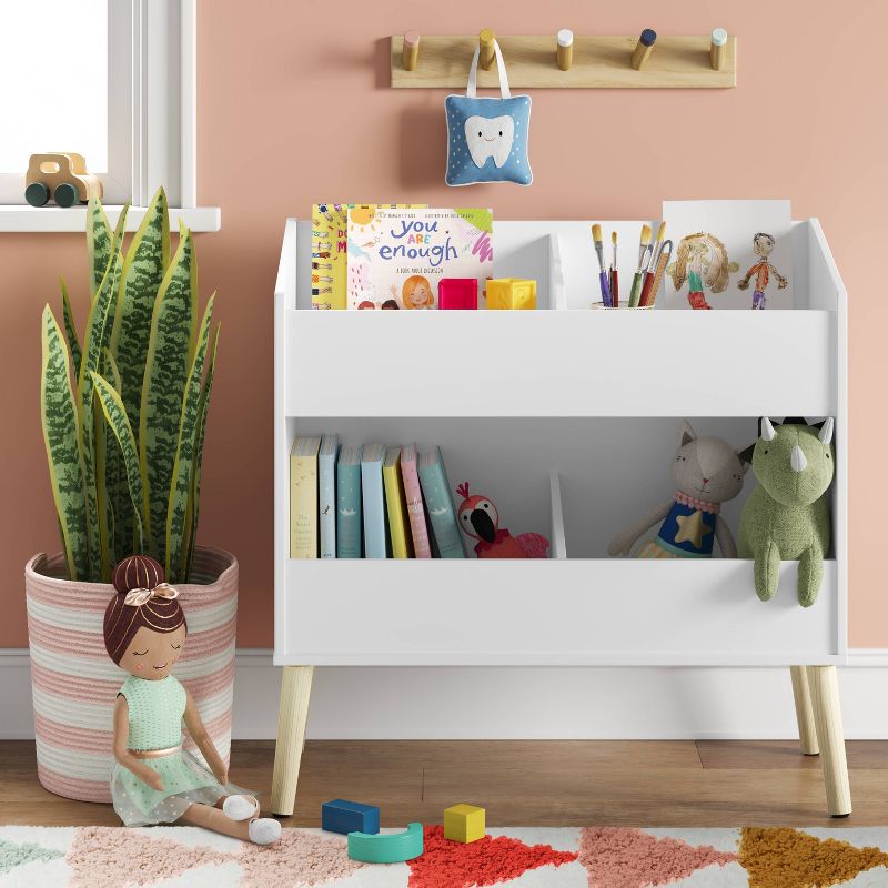 Modern Two Shelf Toy Kids&#39; Bin White - Pillowfort&#8482;, 3 of 13