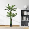 XINGHANZHENXUAN 1 Pcs Artificial Trees, Double Rod Loose Tail Sunflower, 18-Leaf Pot Simulated Artificial Plants - 3 of 4