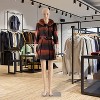 FDW Female/Male Mannequin Torso Dress Form Mannequin Adjustable Dress Mannequin Clothing Form Dress Model Full Body Plastic Display Tool - 2 of 4