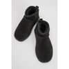 Pair Black Suede Leather Ankle Boot (Women) | Forever & Always Shoes - 2 of 3