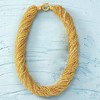 Ross-Simons Italian Golden Murano Glass Bead Torsade Necklace With 18kt Gold Over Sterling - 3 of 4