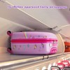 Costway 5 PCS Kids Luggage Set with Backpack Neck Pillow Luggage Tag Lunch Bag Wheels Pink/Light Pink/Blue/Dark Blue - 2 of 4