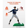 VEVOR Pitching Mound, Portable Baseball Pitcher's Mound, 31 in Indoor Outdoor Pitching Practice and Training Equipment,Softball Pitching Aids, Green - 3 of 4