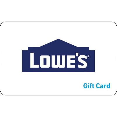 Lowes Gift Card $25