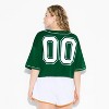 Women's Game Day Cropped Elbow Sleeve V-Neck Athletic Jersey - Wild Fable™ - 3 of 3