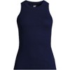 Lands' End Women's Drapey Rib Tank - image 3 of 3