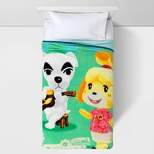 62"x90" Animal Crossing Hello Camper Blanket