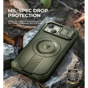 Dexnor for iPhone 15 Case with Slide Camera Cover - 1 of 3