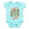 The Juniper Shop Sweet Summer Time Strawberry Baby Short Sleeve Bodysuit - 24M - Chill - 2 of 4