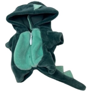 Doll Clothes Superstore Green Dinosaur Costume for 17.5 cm Labubu Dolls - 1 of 4