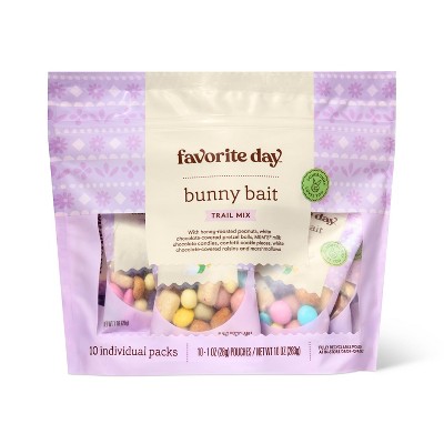 Spring Easter Bunny Bait Trail Mix Multipack - 10oz/10ct - Favorite Day™