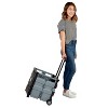 ECR4Kids Universal Rolling Cart, Black - 3 of 4