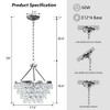 Maxax 17.5" 5-Light Dimmable Crystal Chandelier - 3 of 4