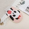 Unique Bargains Bow Panda Shower Gloves for Bathroom 9.06"x5.51" Pink 1 Pc - 3 of 3