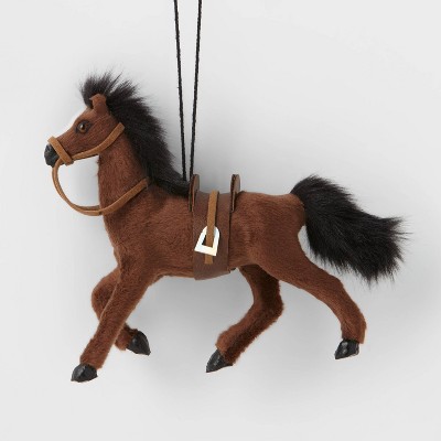 Horse with Saddle Christmas Tree Ornament - Wondershop™