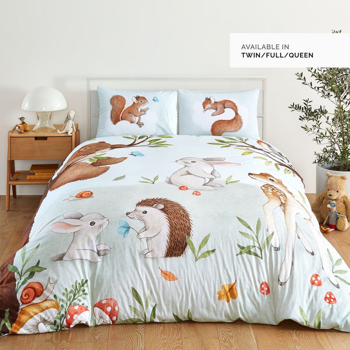 Enchanted Forest Duvet & Pillowcase Set by Rookie Humans