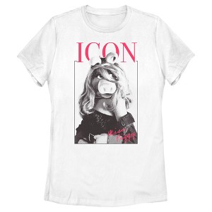 Women's The Muppets Miss Piggy Icon T-Shirt - 1 of 4