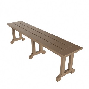 WestinTrends  Outdoor Patio Dining Bench - 1 of 2