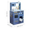 Play Kitchen 9 Pc Teamson Kids Little Chef Lake Tahoe Kitchen Playset, Toddler Toy, Real-World Learning, 3+ Years - 2 of 4
